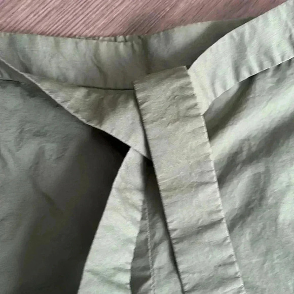 🔥J.Crew🔥 | Rory fern green crop wide leg tie waist pant - Picture 4 of 12